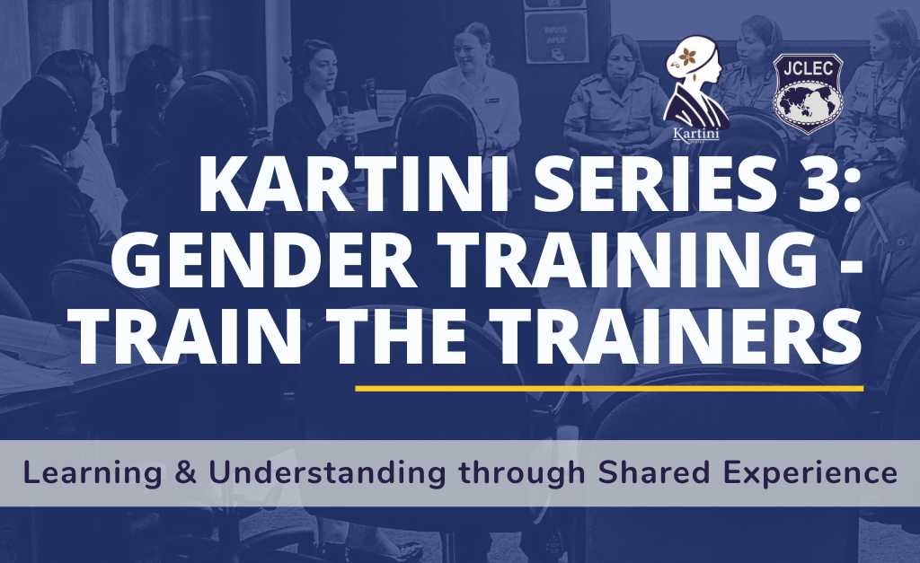 Kartini Series 3: Gender Training - Train the Trainers